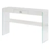 Convenience Concepts Soho 1 Drawer Console Table, White