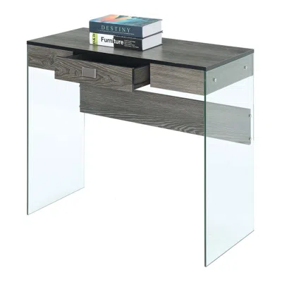 Convenience Concepts Soho Glass 36" Desk