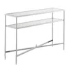 Convenience Concepts Tudor Console Table In Metallic
