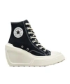Converse 110mm Chuck 70 De Luxe Wedge Hi Sneakers In White