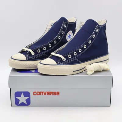 Pre-owned Converse 31311101  Canvas All Star J 80s Hi Navy (men's) In Blue