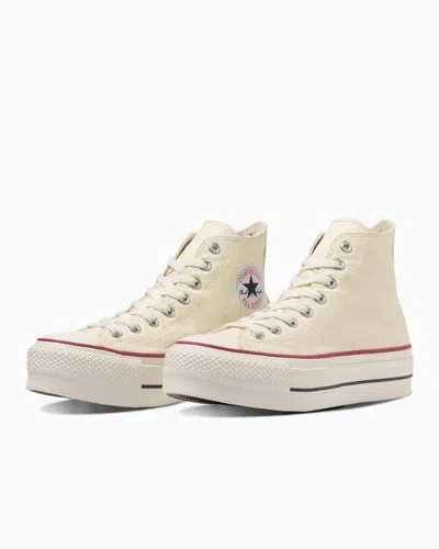 Pre-owned Converse 31311131  All Star R Lifted Hi Natural (men's) In Beige