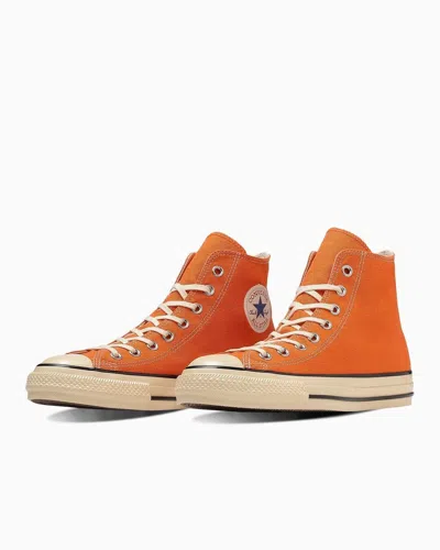 Pre-owned Converse 31312592  All Star Us Agedcolors Hi Paprika Orange (men's)