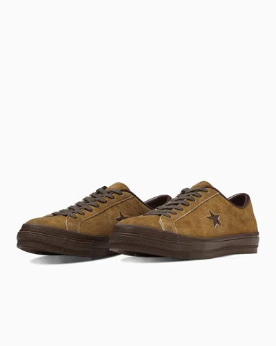 Pre-owned Converse 35200720  One Star J Suede Made In Japan (men's) In Brown