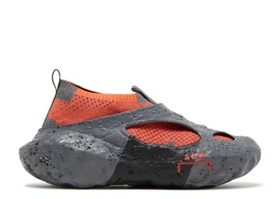 Converse A-cold-wall X  Sponge Crater Cx 'dark Grey Tangerine Tango' In Gray