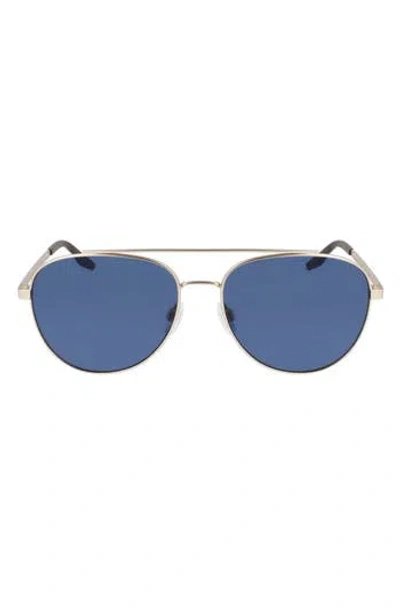 Converse Activate 57mm Aviator Sunglasses