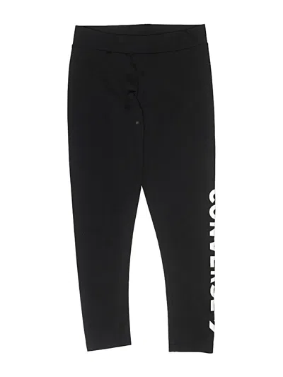 Pre-owned Converse Kids' Active Pants In Black