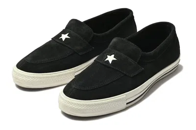 Pre-owned Converse Addict One Star Loafer Nexusvii. Black In Black/white