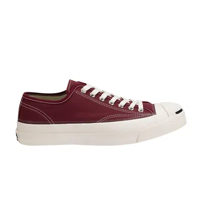 Pre-owned Converse Addict X Jack Purcell Canvas 'maroon' In Red