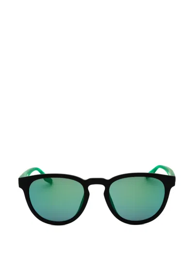 Converse Advance Round-frame Sunglasses In Green