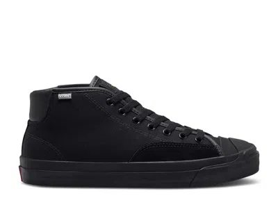 Converse Alexis Sablone X  Jack Purcell Pro Mid 'black Enamel Red'