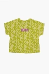 Converse All-over Stars Printed Relaxed Dolman Boxy Crew-neck T-shirt