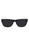 Converse Black Acetate Sunglasses In Black/black