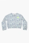 Converse All Star Animal Printed Crew-neck Sweatshirt