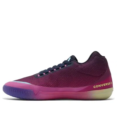 Converse All Star Bb Evo In Obsidian/hyper Pink/light Zitron