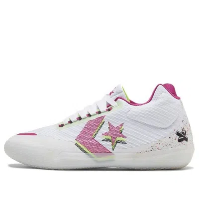 Converse Mens  All-star Bb Evo Mid In White/yellow