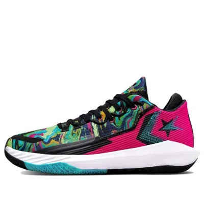 Converse Mens  All Star Bb Jet Throwback Craft In Black/teal/pink