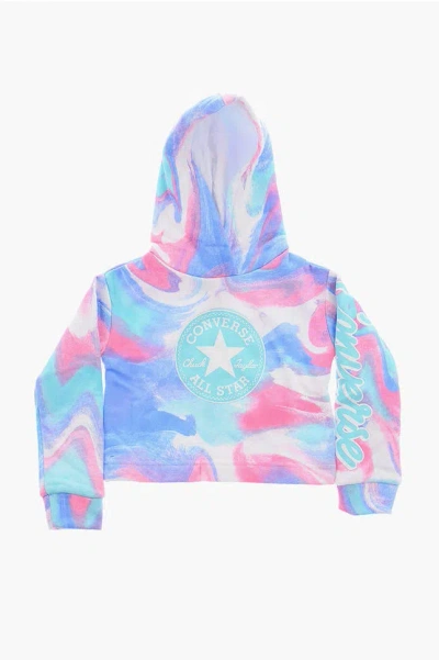 Converse All Star Chuck Taylor Brushed Cotton Hoodie In Multi