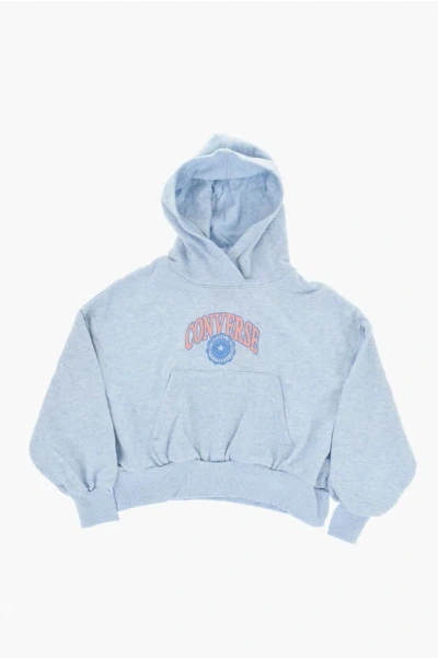 Converse All Star Chuck Taylor Brushed Cotton Hoodie With Printed Log