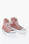 Converse All Star Chuck Taylor Canvas Lift High-top Sneakers With Pla