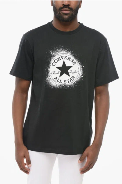 Converse All Star Chuck Taylor Cotton Crew-neck T-shirt With Contrast