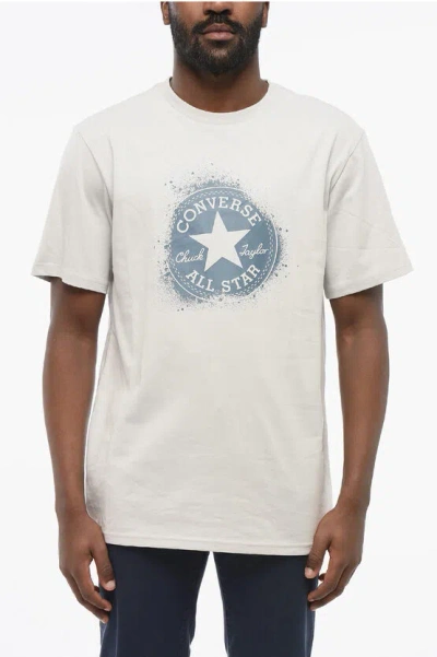 Converse All Star Chuck Taylor Cotton Crew-neck T-shirt With Contrast