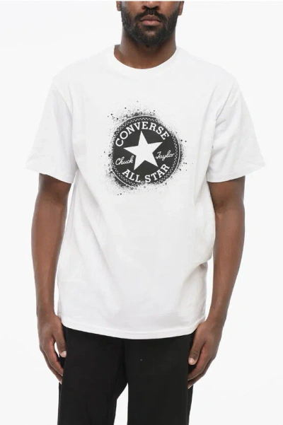Converse All Star Chuck Taylor Cotton Crew-neck T-shirt With Contrast