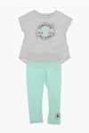 Converse All Star Chuck Taylor Crew-neck T-shirt And Leggings Set