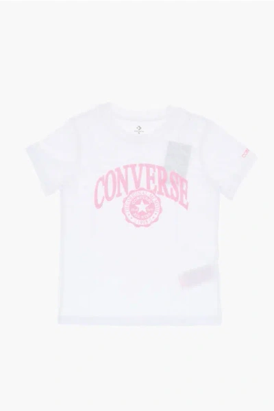 Converse All Star Chuck Taylor Crew-neck T-shirt With Contrasting Pri