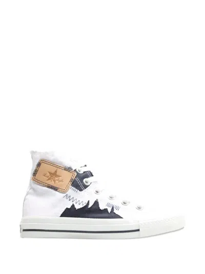 Converse All Star Chuck Taylor Denim-stitch Sneakers In Multi