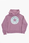 Converse All Star Chuck Taylor Fleeced-cotton Blend Hoodie With Maxi