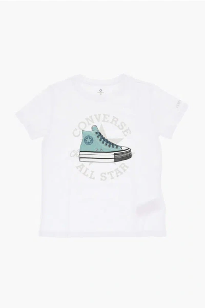 Converse All Star Chuck Taylor Front Printed Crew-neck T-shirt