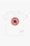 CONVERSE ALL STAR CHUCK TAYLOR FRONTAL PRINTED CREW-NECK T-SHIRT