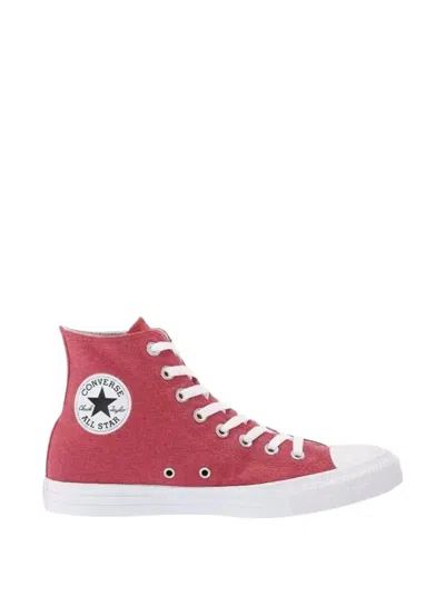 Converse All Star Chuck Taylor Lace-up Fastening Sneakers In Pink
