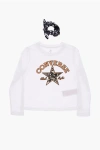 Converse All Star Chuck Taylor Long Sleeve T-shirt And Scrunchie Set