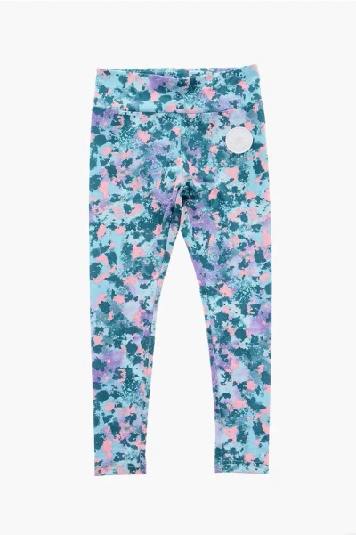 Converse All Star Chuck Taylor Patterned Leggings In Multi