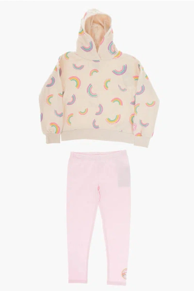 Converse All Star Chuck Taylor Printed Hoodie And Leggings Set In Multi