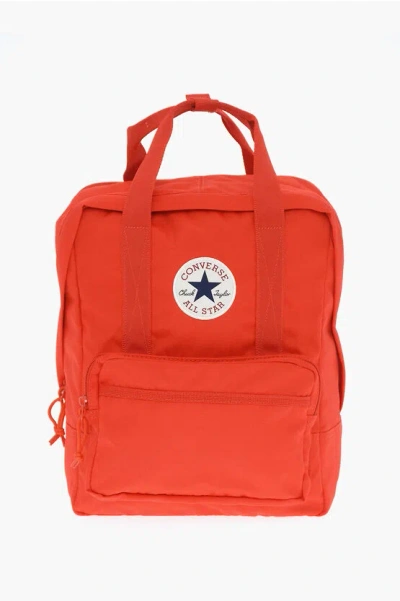 Converse All Star Chuck Taylor Solid Colour Backpack In Red