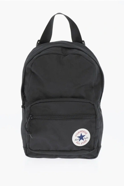 Converse All Star Chuck Taylor Solid Color Backpack With Contrasting In Black