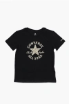 Converse All Star Chuck Taylor Solid Color Crewneck T-shirt With Cont