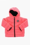 Converse All Star Chuck Taylor Solid Color Padded Jacket With Contras