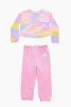 Converse All Star Chuck Taylor Tie Dye Effect Joggers And Sweatshirt