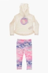 Converse All Star Chuck Taylor Tie Dye Effect Leggings And Sweatshirt