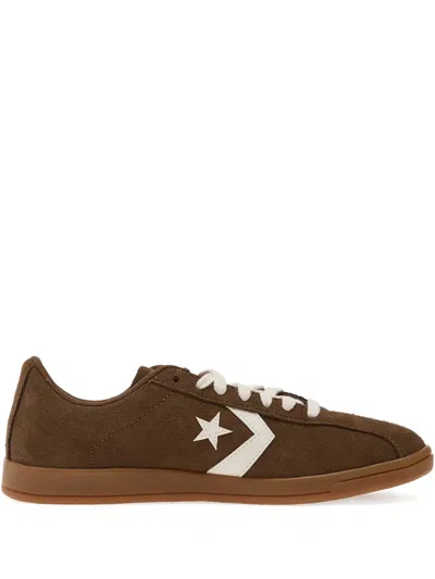 Converse All Star Classic Suede Sneakers In Brown