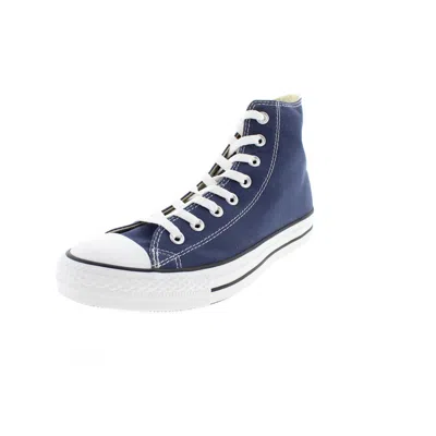 Converse All Star Hi Mens Canvas Lace-up Fashion Sneakers In Blue