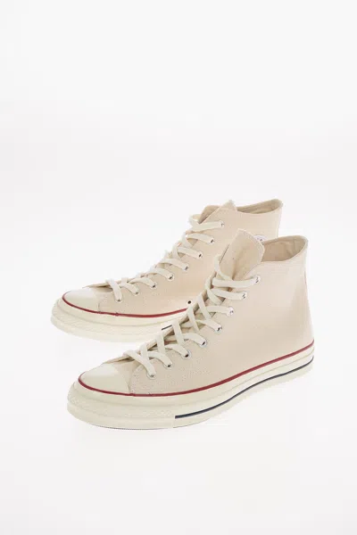 Converse All Star High-top Fabric Sneakers In White