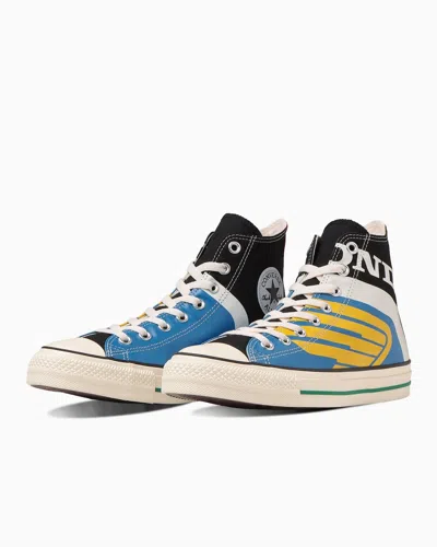 Pre-owned Converse All Star Honda Collaboration Rs Hi Color Black 31310170 Men Us11.5 In Multicolor