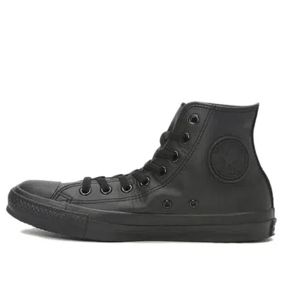 Converse All Star Leather High Top 'black'