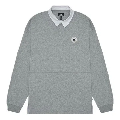 Converse All Star Long Sleeve Rugby 'grey' In Gray