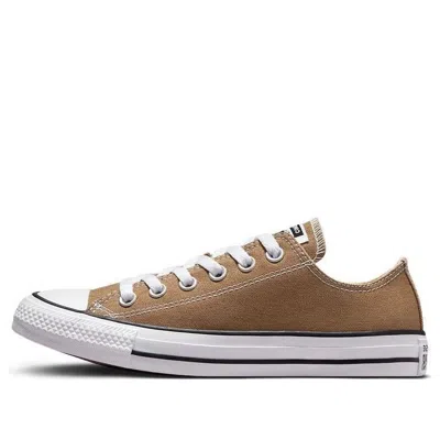 Converse All Star Low Top Casual Canvas Shoe Brown